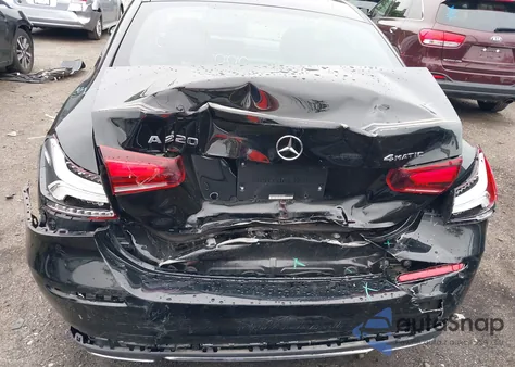 2020 Mercedes-Benz A 220 4Matic from USA, damaged, VIN WDD3G4FB5LW038971